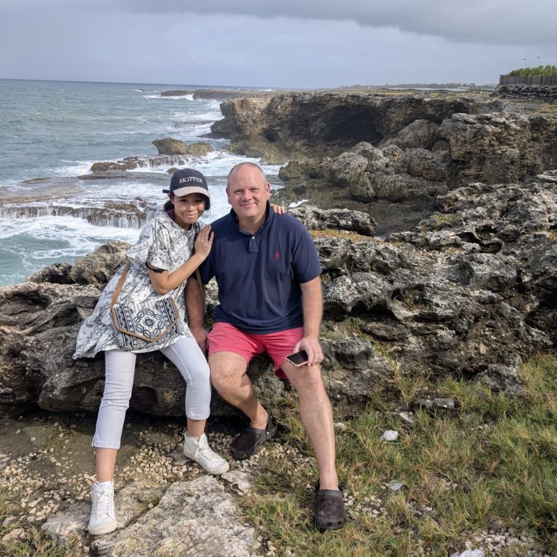 North coast of Barbados - animal flower cave